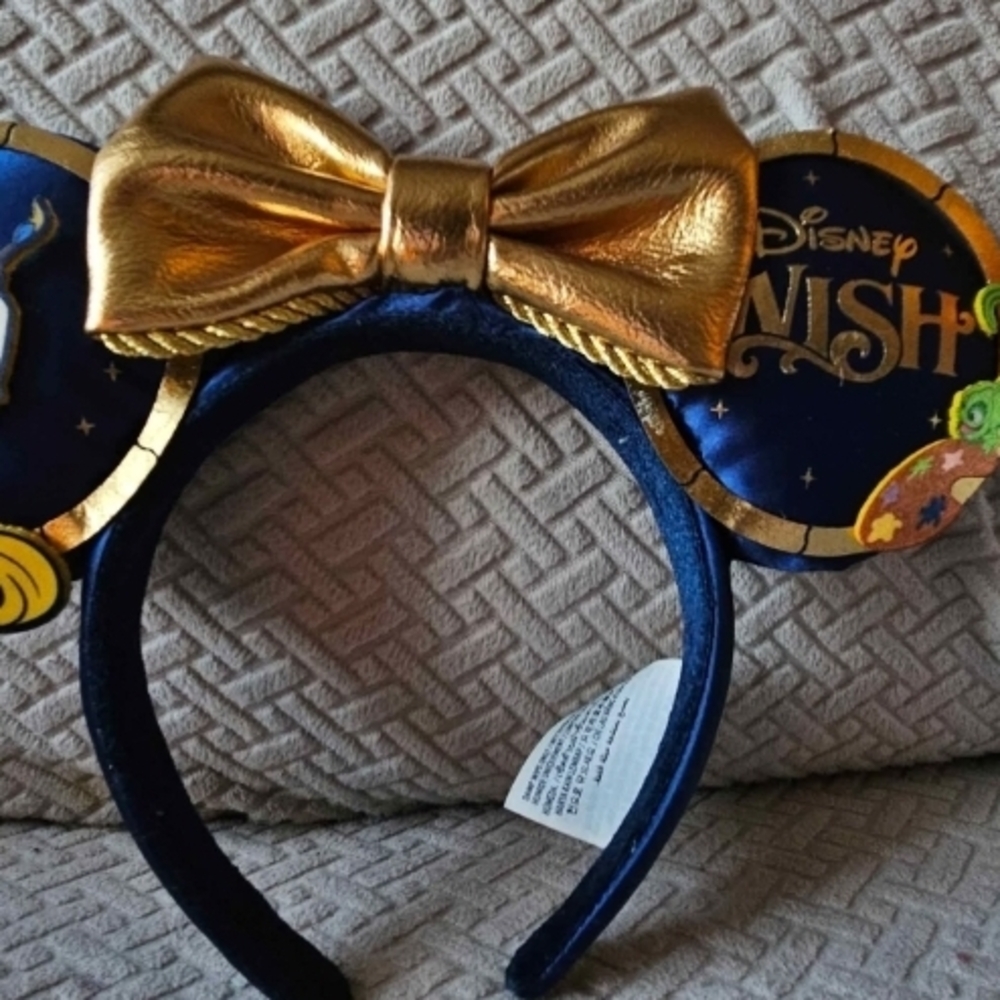 Disney Wish Gold Bow Ears Headband